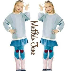 Matilda Jane Mila Girls Sweatshirt Dress